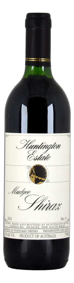 Huntington Estate Bin 14 Shiraz 2002 (6x 750mL) Mudgee