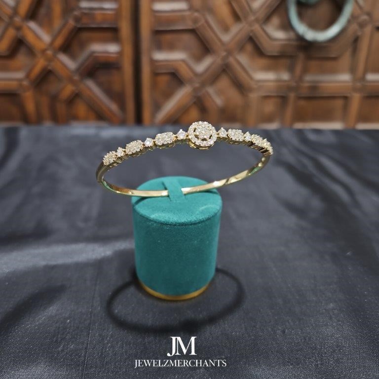 18k Italy Stamped  Yellow Gold Filled Bangle Quality Guarantee