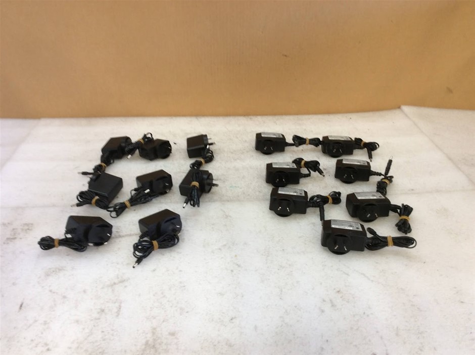 APD WA-24Q12FN AC Adapter + Amigo Unknown Model AC Adapter (Lot of 15)