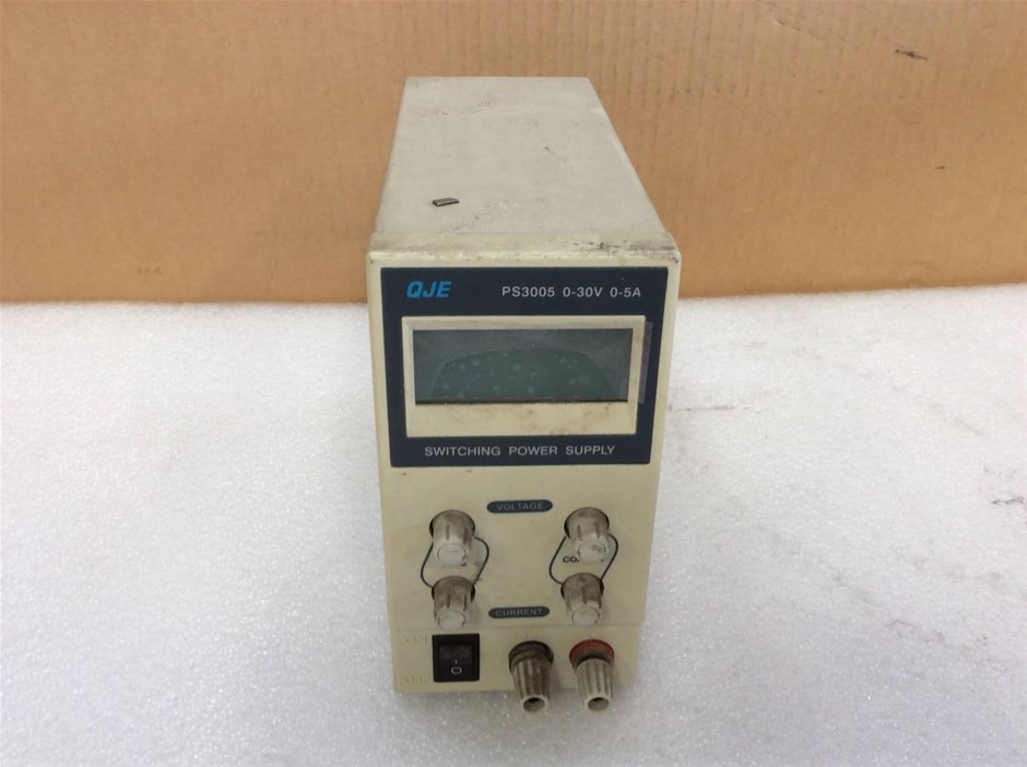 QJE PS3005 0–30V 0–5A Switching Power Supply