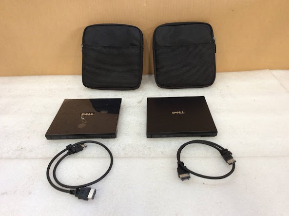Dell PD02S External DVD-RW Optical Drive (Lot of 2)