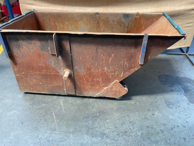 Metal Bins on Castors