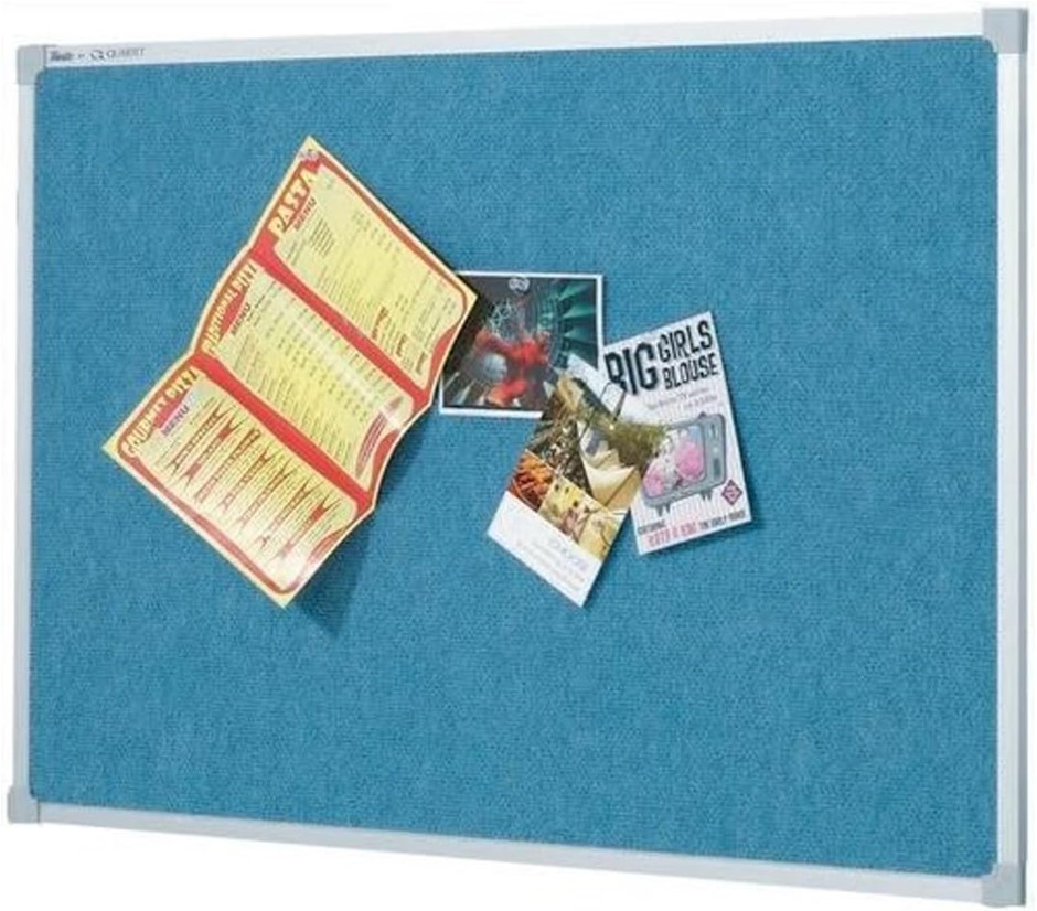 Quartet Bulletin Board Fabric 600X900mm Wedgewood