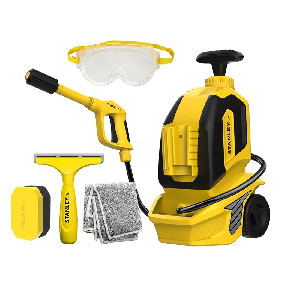 STANLEY JR 5pc Water Pressure Cleaning Set. NB: Not in original packaging &
