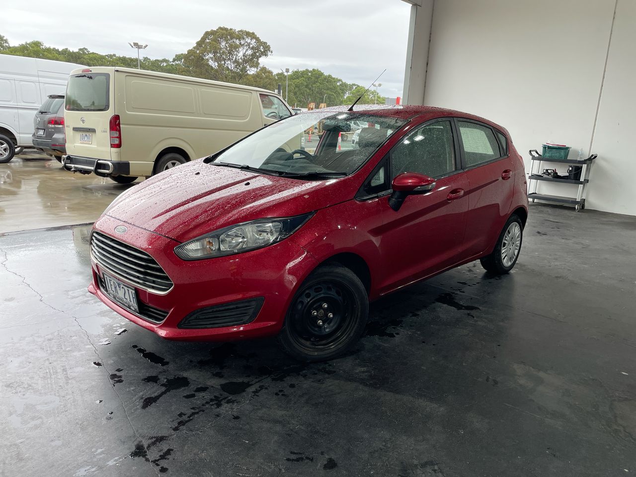2014 Ford Fiesta Ambiente WZ Automatic Hatchback