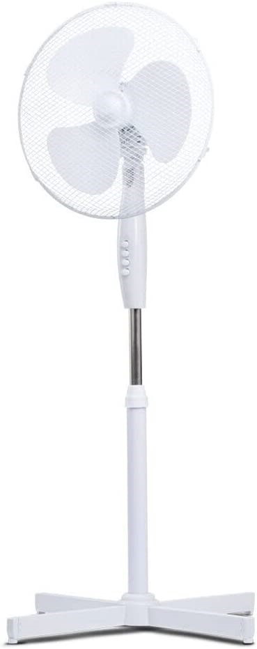 GOLDAIR Select Pedestal Fan, 40 cm, White.