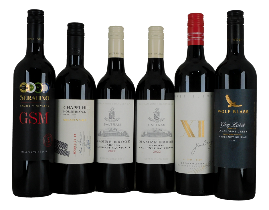 Red Wine Pack (6x 750mL)