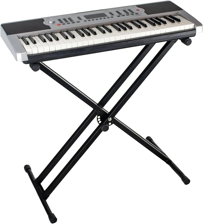 CHROMACAST GoDpsMusic CC-KSTAND Double Braced X-Style Pro Series Keyboard S