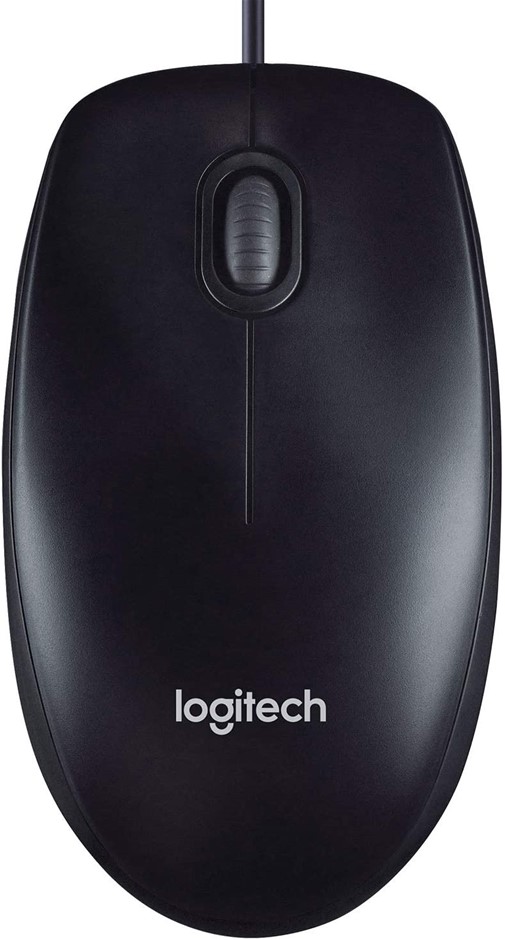 4 x LOGITECH Wired Mouse M90 Black. NB: Sealed. Buyers Note - Discount Fre