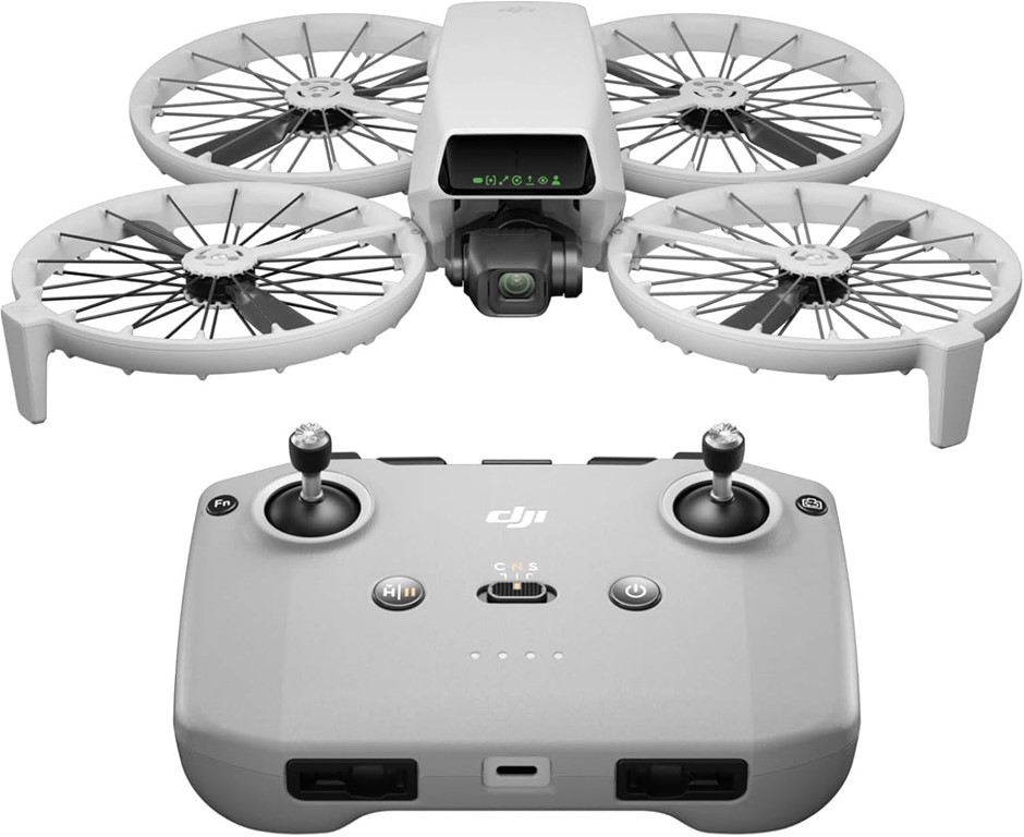 DJI Flip, Drone with 4K UHD Camera for Adults, Under 249 g, 3-Axis Gimbal S