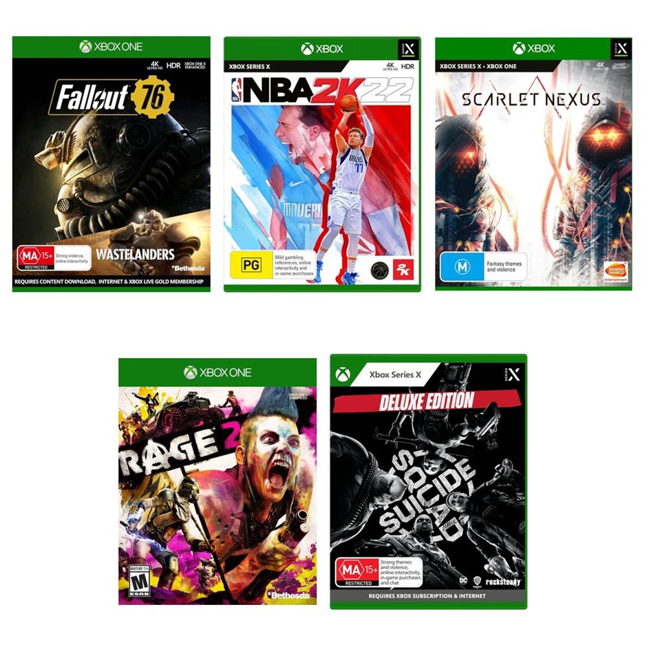 5 x Assorted Xbox One Games. Buyers Note - Discount Freight Rates Apply to