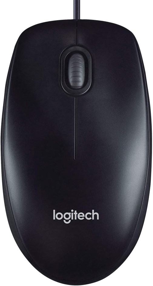 4 x LOGITECH Wired Mouse M90 Black. NB: Sealed. Buyers Note - Discount Fre
