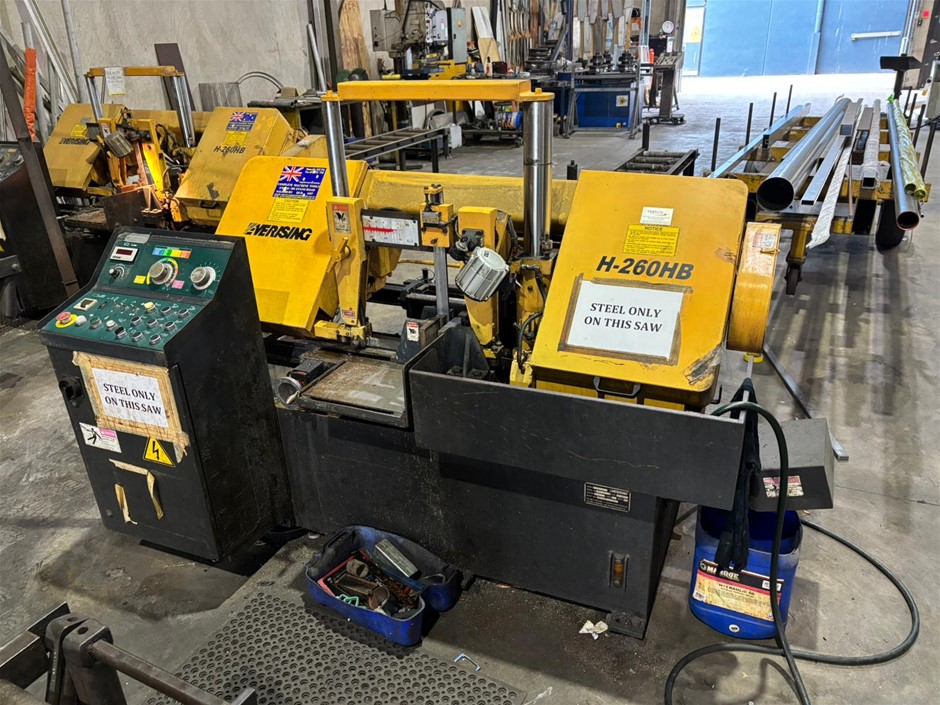 2006 Everising H-260HB AutoFeed Steel Band Saw