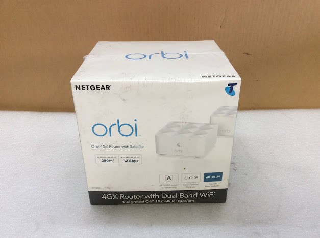 Netgear Orbi 4GX Router with Satellite New