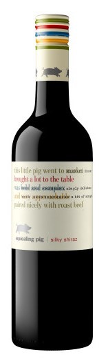 Squealing Pig Reds Silky Shiraz (6x 750m