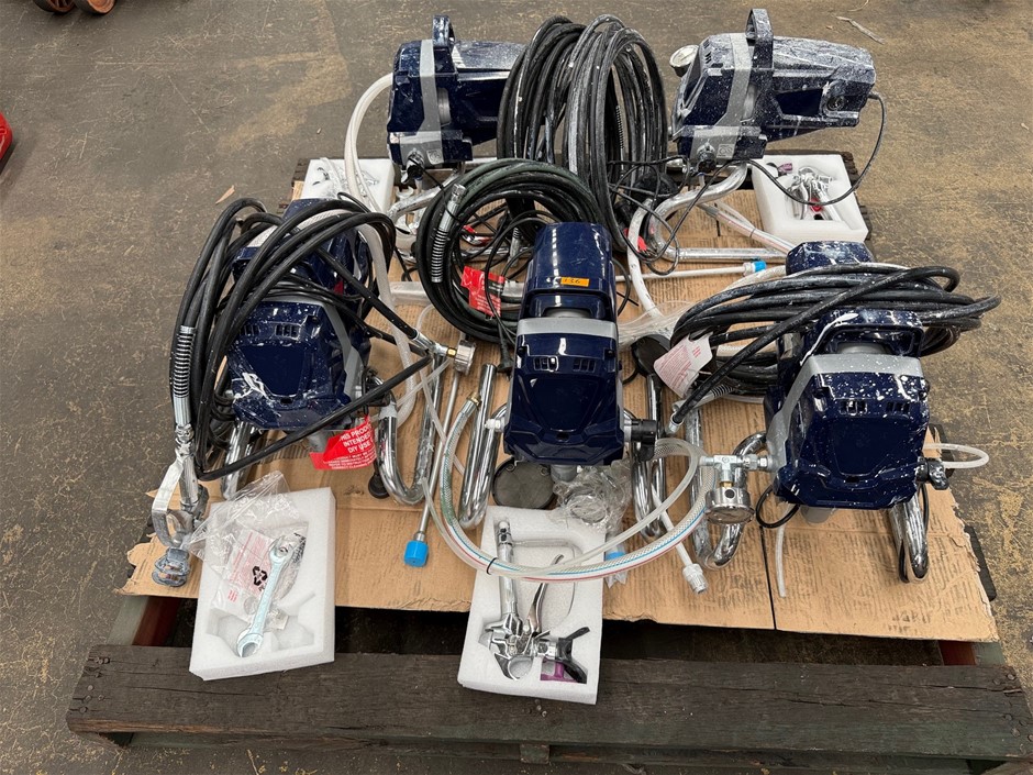 Airless Spray Station 1100W x 5 units