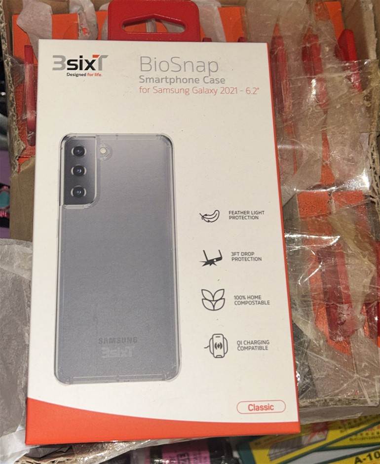 Box of 20x 3SIXT Samsung Galaxy 2021-6.2" Cases