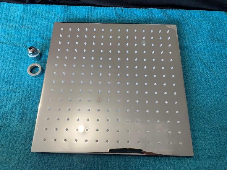 New in Box 350mm Square Shower Head