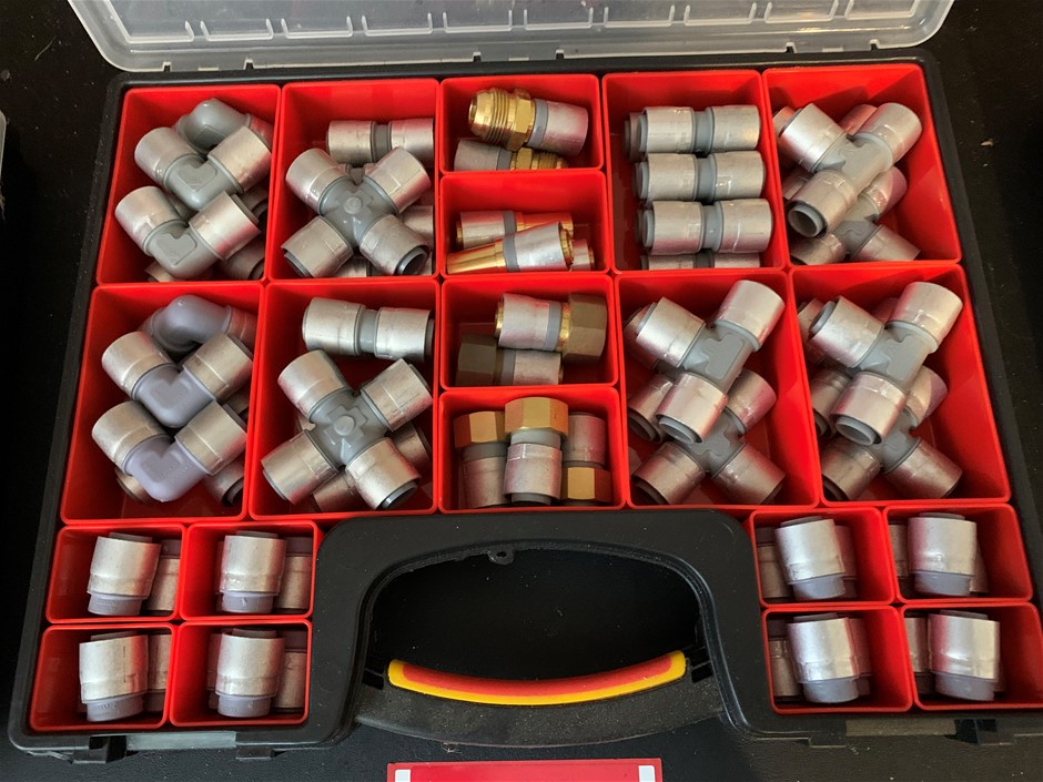 Large Quality Carry Case Comprising PVC/Brass Joiners & More