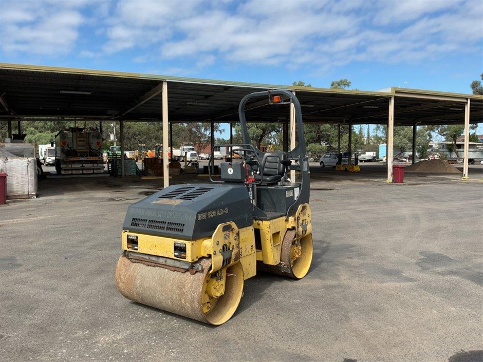 2003 BOMAG BW129AD-3 Roller Smooth Drum