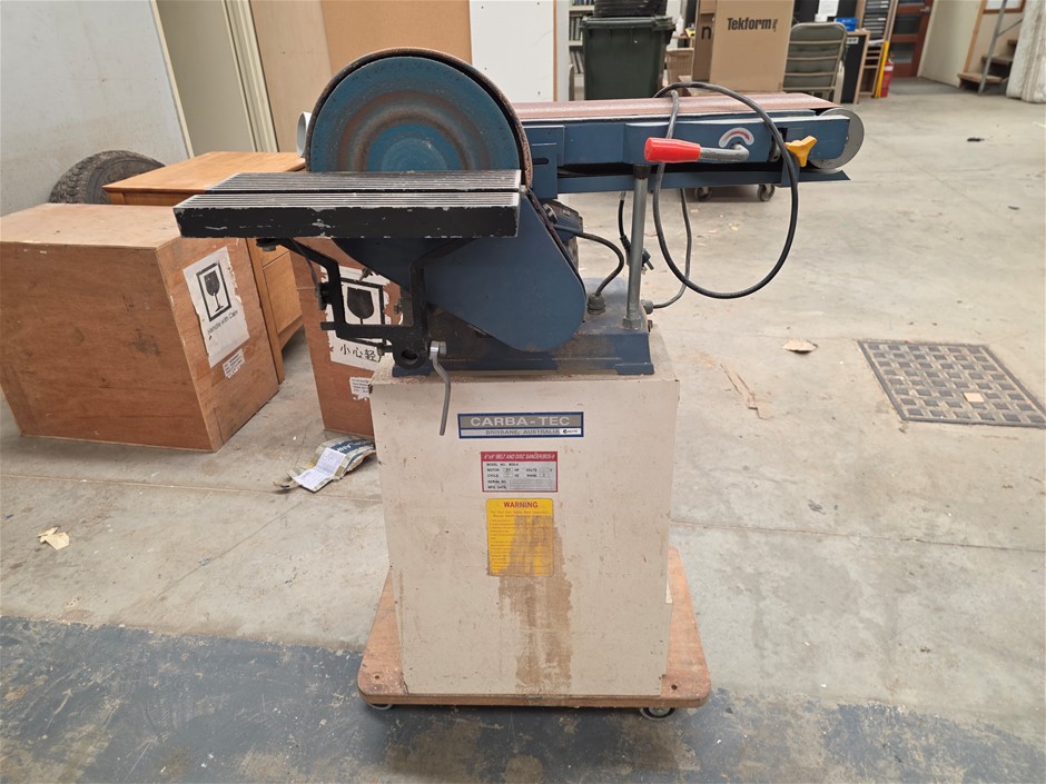 2009 Carbatec BDS-9 Belt And Disc Sander