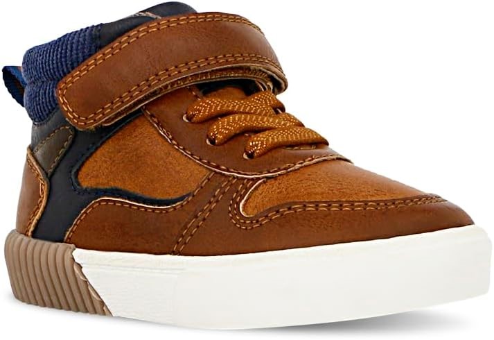 GROSBY Boy's Colt Sneaker, Brown, UK 4.5/US 5 Little Kid (558945).  Buyers