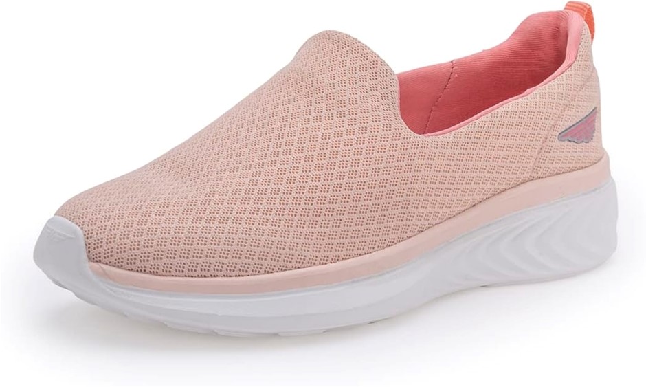 REDTAPE Women's Comfy Slip-On Sports Shoes, Size UK 7 / US10 / EU 40, Pale