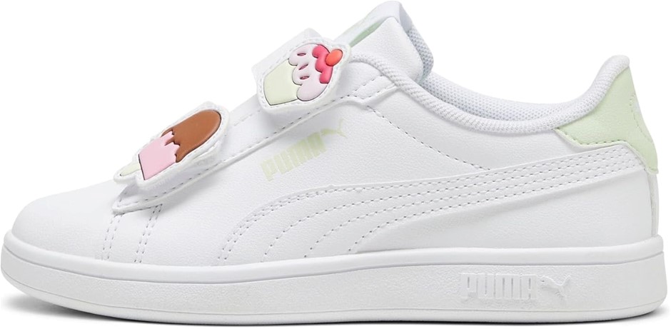 PUMA Smash 3.0 Badges Children's Trainers. Size: EU33/US2C (20cm). (3972860