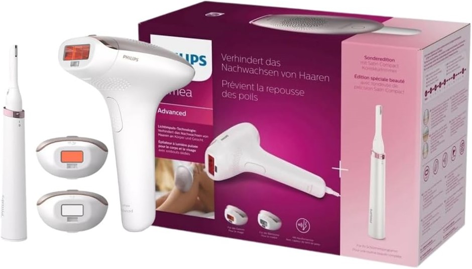 PHILIPS Lumea IPL Hair Removal Prestige Corded. NB: Damaged Box.