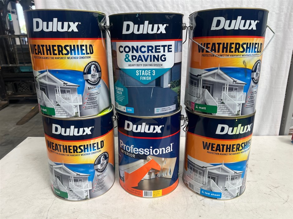 Assorted 10Lt Tins of Paint