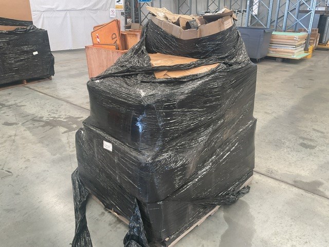 <p>Shade Cloth Pallet Of</p>