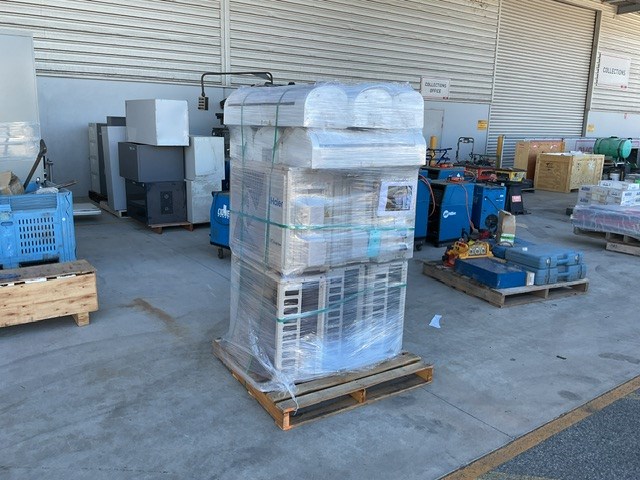 <p>Pallet of Approx 6 Air Conditioners </p>
