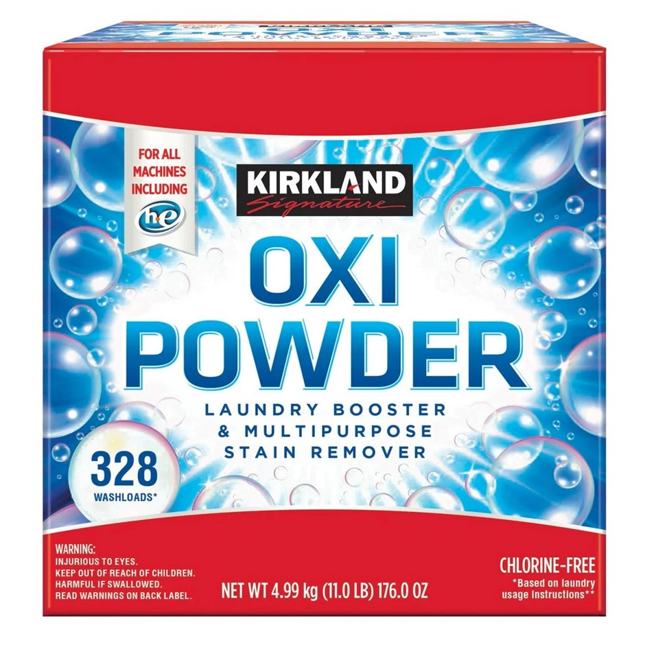 SIGNATURE Oxi Laundry Booster Powder, 328 Loads, 4.99kg. N.B: Damaged packa