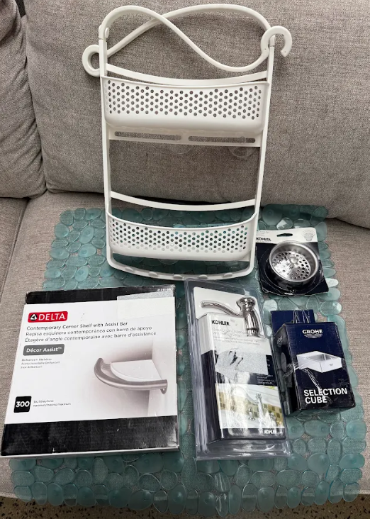 Bathroom Accessories Bundle- Delta, Kohler & Grohe (Brand New!)