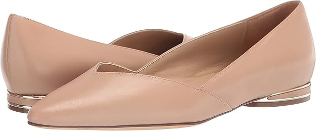 Naturalizer Women's Havana Ballet Flat, Crème Brulee, 7.5