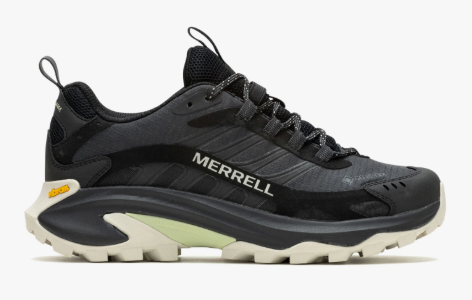 Merrell Women's Moab Speed 2 GTX Hiking Shoe, Black, US 6