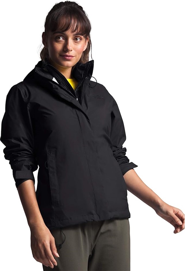 The North Face Women's Venture 2 Jacket, TNF Black, Large