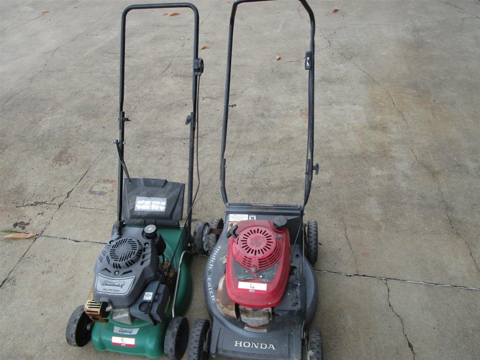 2x Push Mowers
