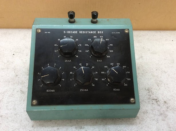 Unknown Brand 5-Decade Resistance Box