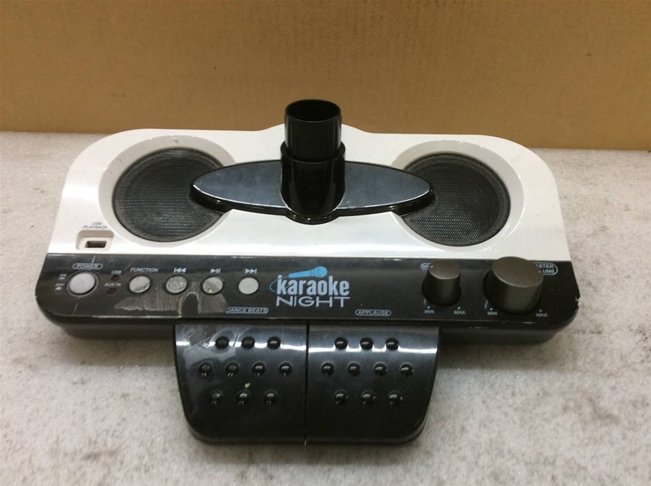 Karaoke Night KN290 Karaoke Machine With Lighted Stage Mat