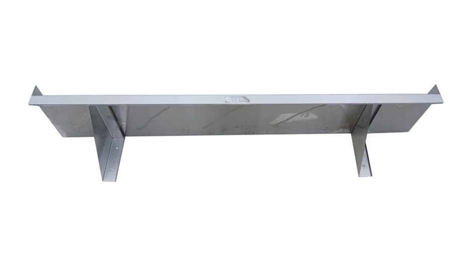 Stainless Steel (304) Shelf with Bracket - 1500L x 300W