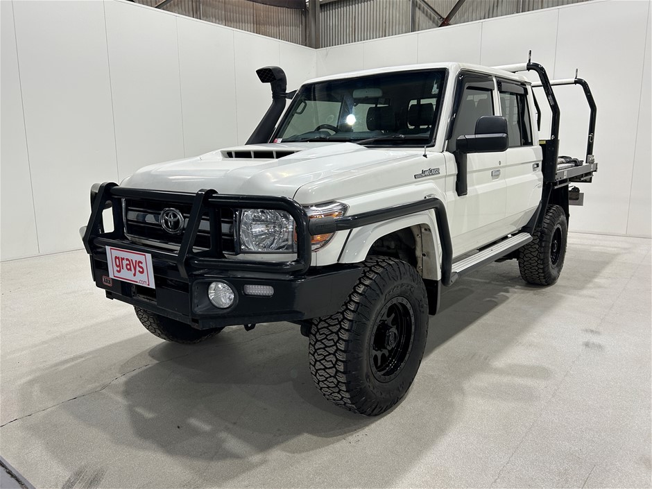 2021 Toyota Landcruiser GXL VDJ79R T/D Manual CrewCabChassis