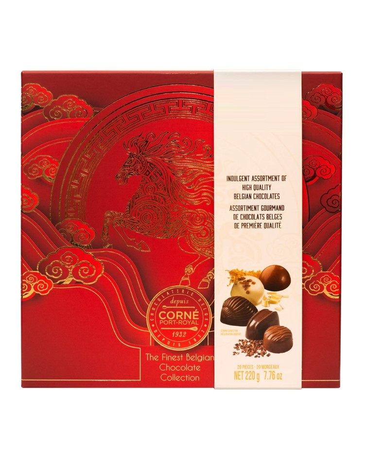 2 x CORNE PORT ROYAL Depuis Lunar New Year The Finest Belgian Chocolate Col