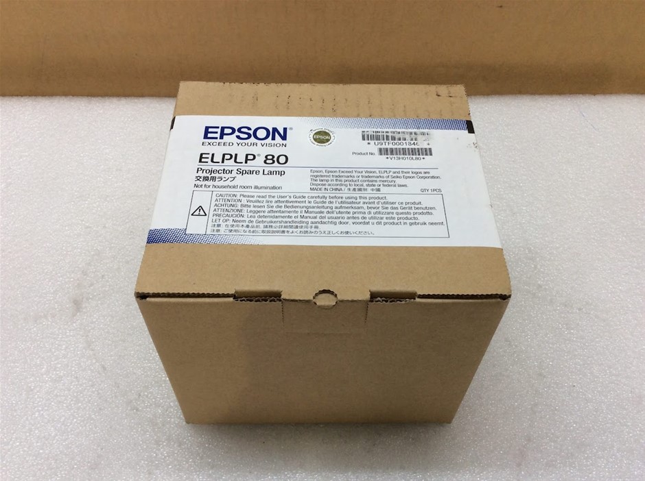 Epson ELPLP80 Projector Spare Lamp - New