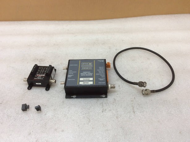 Optical Systems Design OSD816T Digital Video Data Modem and Transtector CCT
