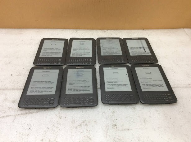 Amazon Kindle Keyboard e-Readers (Lot of 8)