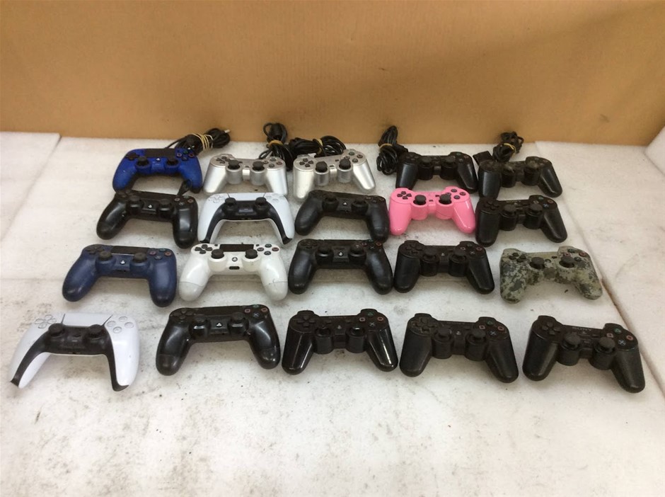 Assorted Game Console Controllers From Various Brands (Lot of 20)