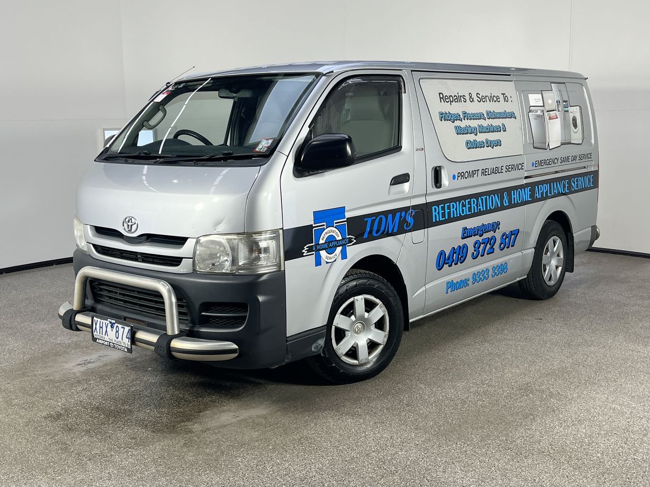 2009 Toyota HiAce LWB KDH201R Turbo Diesel Automatic Van