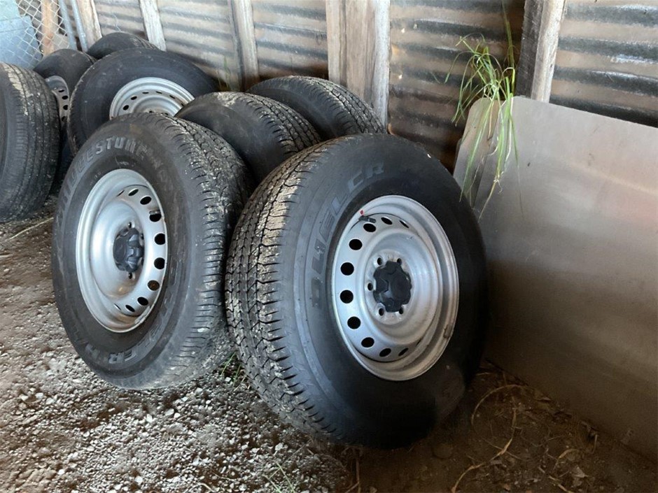 Set of 4 Rims + Tyers