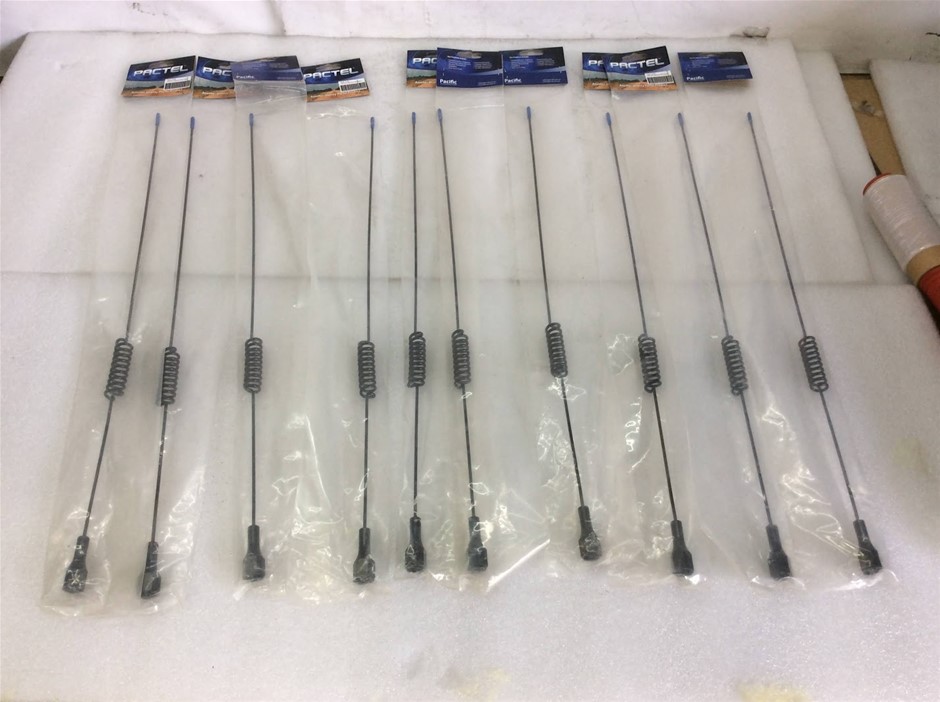 Pactel 4dB UHF Stainless Steel Antenna - New (Lot of 10)